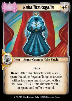 Kaballite Regalia