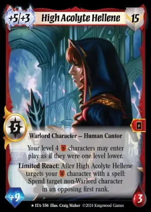 High Acolyte Hellene ***EXTENDED ART