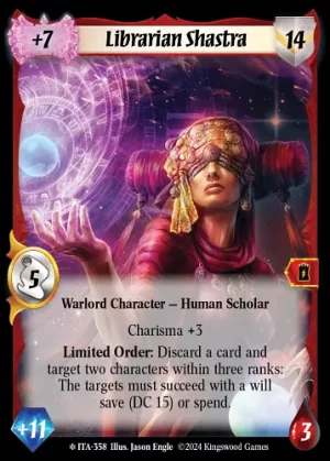 Librarian Shastra ***EXTENDED ART