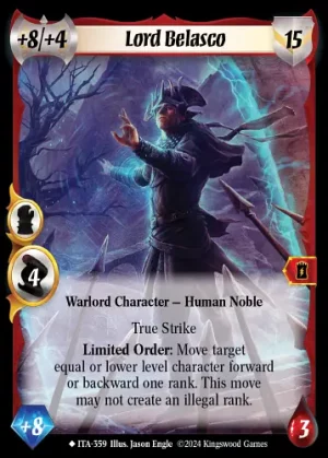 Lord Belasco ***EXTENDED ART