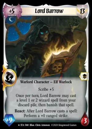 Lord Barrow ***EXTENDED ART