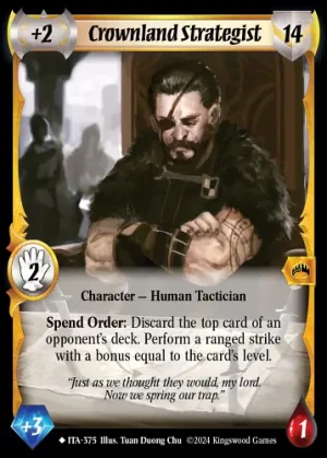 Crowland Strategist ***EXTENDED ART