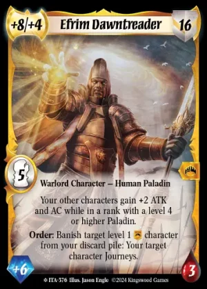 Efrim Dawntreader ***EXTENDED ART