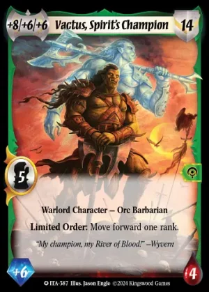 Vactus, Spirit's Champion ***EXTENDED ART