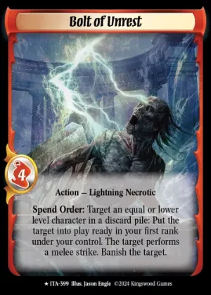 Bolt of Unrest ***EXTENDED ART