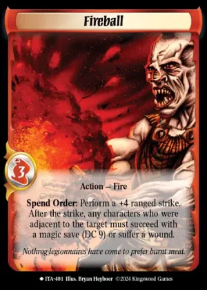 Fireball ***EXTENDED ART