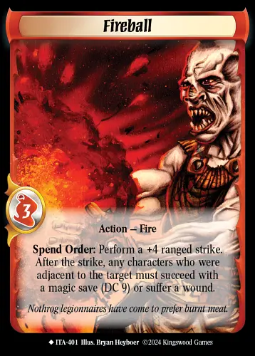 Fireball ***EXTENDED ART – ObakeMerchant