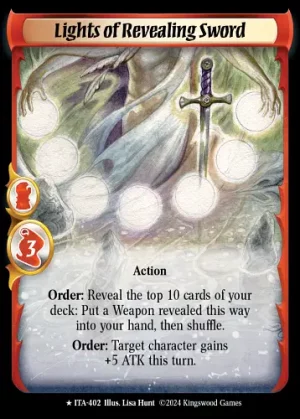 Lights of Revealing Sword ***EXTENDED ART