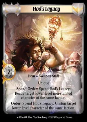 Hod's Legacy ***EXTENDED ART