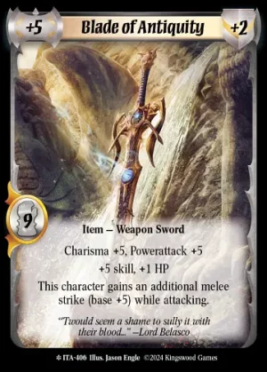 Blade of Antiquity ***EXTENDED ART