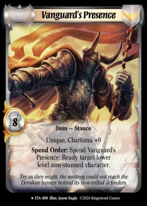 Vanguard's Presence ***EXTENDED ART
