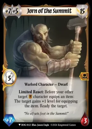 Jorn of the Summit ***EXTENDED ART