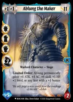 Ablung the Maker ***EXTENDED ART