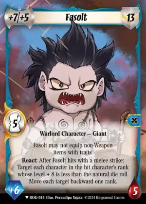 Fasolt ***EXTENDED ART/CHIBI