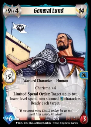 General Lund ***EXTENDED ART